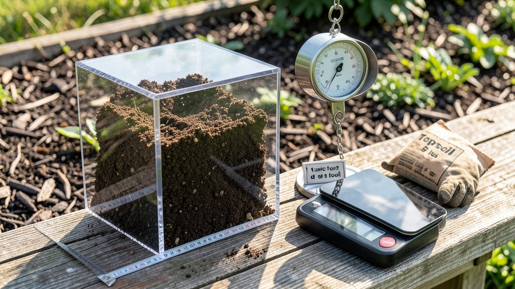 How Much Does 1 Cubic Foot of Topsoil Weigh: Density Ranges by Moisture and Compaction