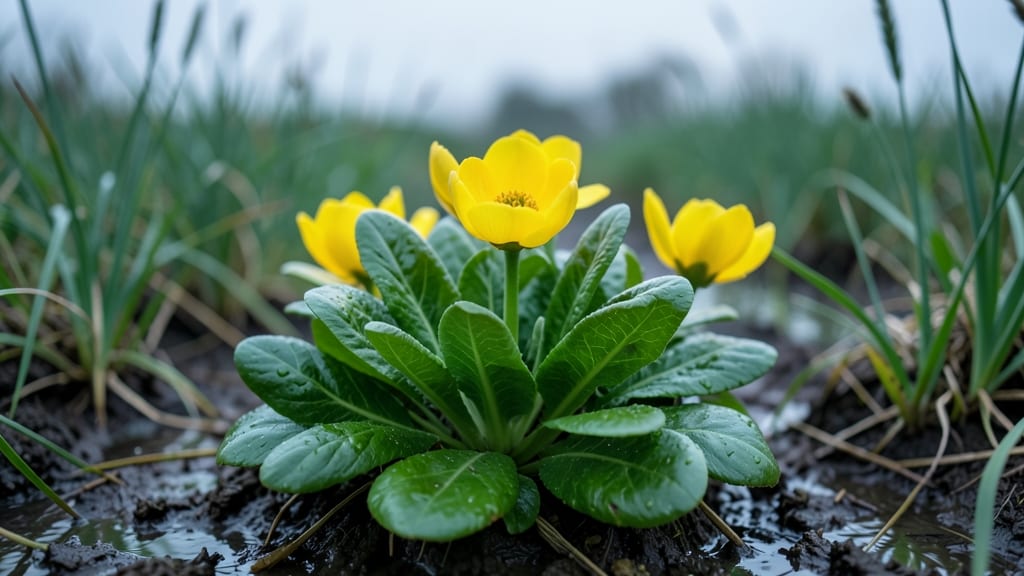 Marsh Marigold for Early Spring Color