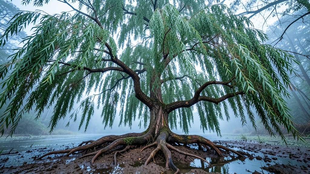 Willow Oak Shrub Offers Year-Round Interest