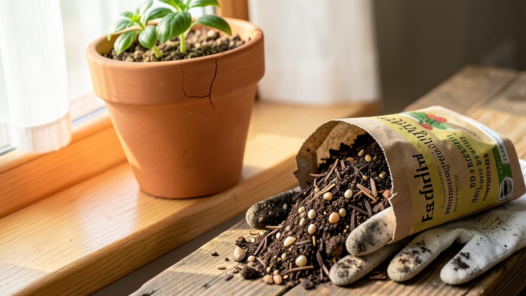 Store-Bought Herb-Specific Potting Soil