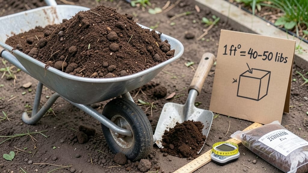 How Much Does Topsoil Weigh: Cubic Foot to Pound Conversion Guide