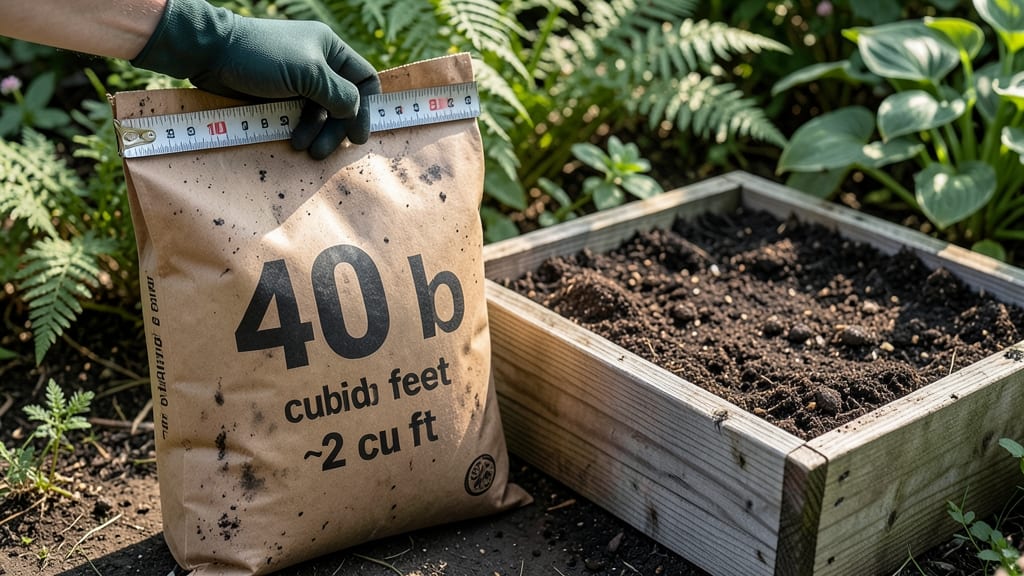 How Many Cubic Feet in a 40 Pound Bag of Soil: Volume by Density Type
