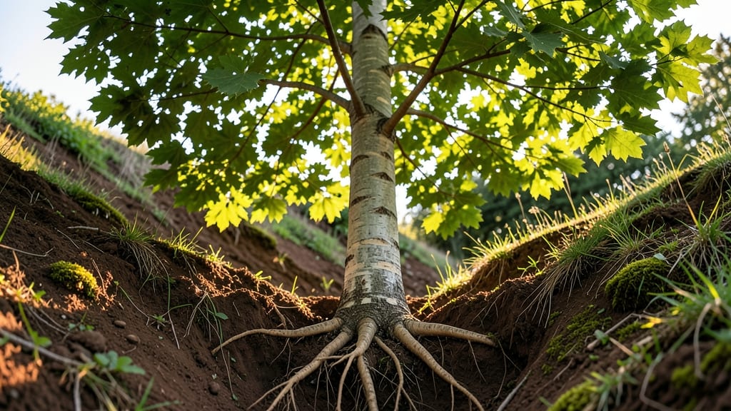 Silver Maple for Fast Soil Binding