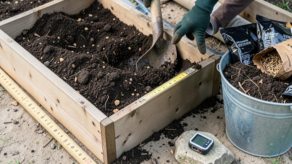 How Much Soil Needed for 4x8 Raised Bed: Cubic Feet Calculation by Depth