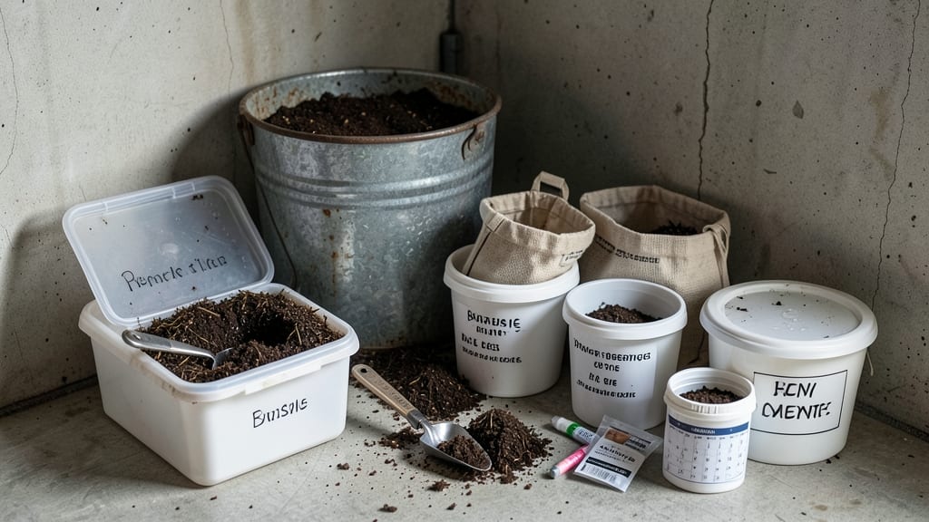 Potting Soil Storage Containers: Airtight Solutions for Freshness Year-Round
