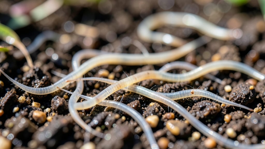 Nematodes In Soil Pictures: Microscopic Worms Exposed With DIY Staining