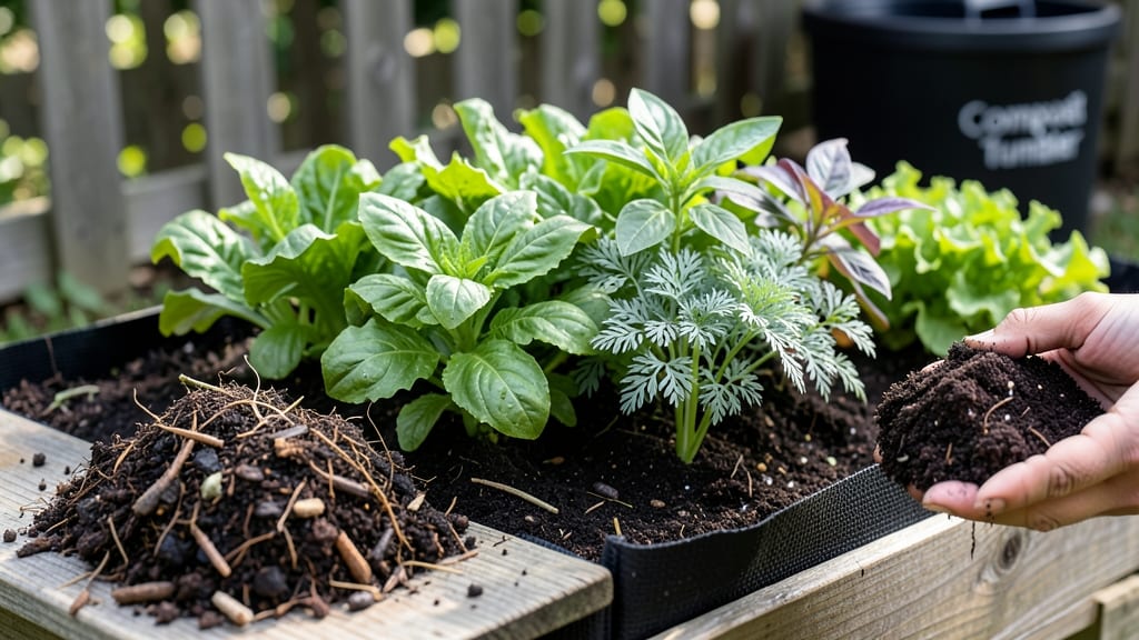 Organic Soil and Compost: Precision Blend for Thriving Roots and Drainage