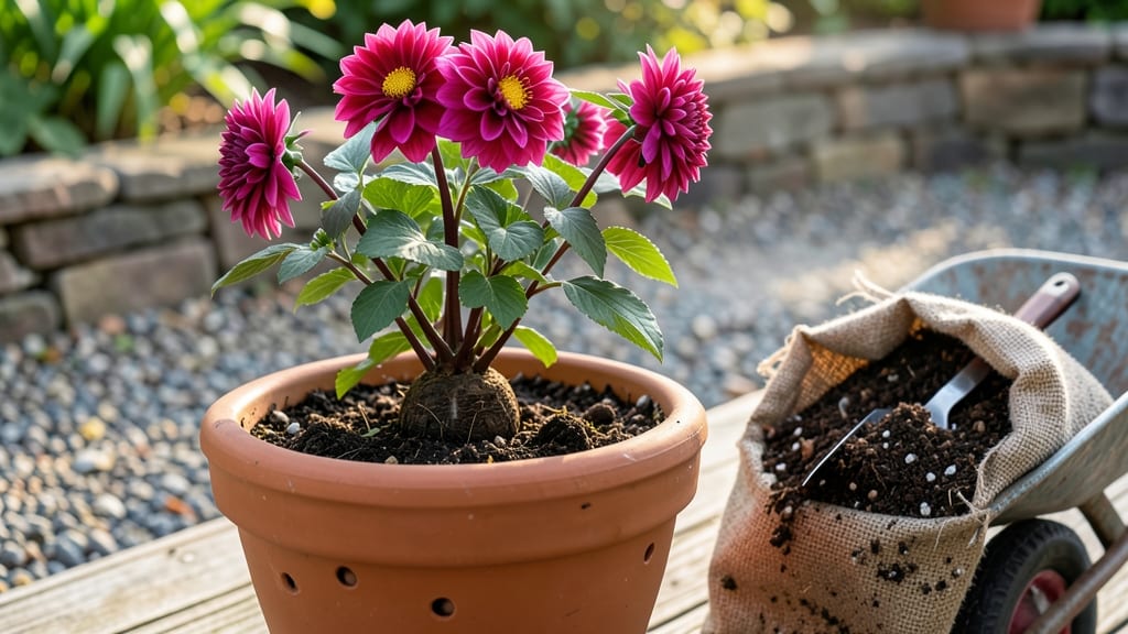 Best Soil Mix for Dahlias in Pots: Moisture-Retentive yet Well-Draining Blend
