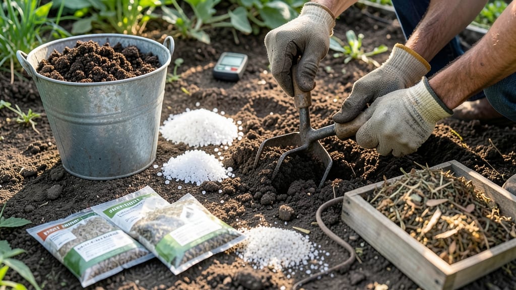 Soil Amendments for Clay Soil: Break Compaction and Boost Drainage Naturally