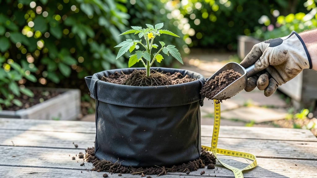 How Much Soil Needed for 15-Gallon Grow Bag: Exact Volume by Plant Type
