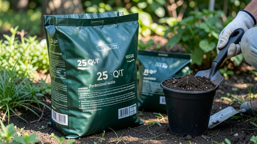 Potting Soil 25 Qt: Fast-Draining Acidic Mix for Thriving Acid-Loving Plants