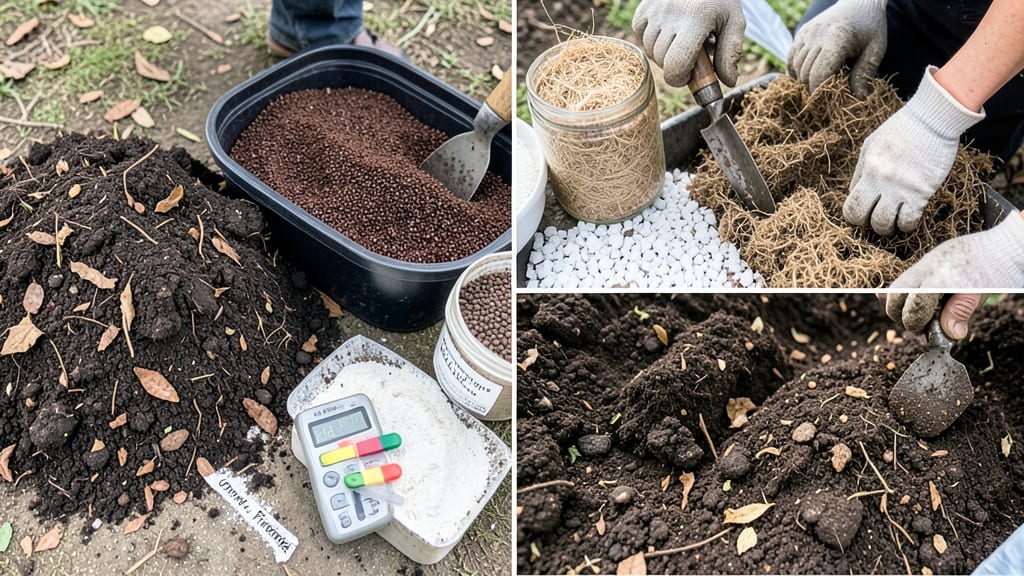 Soil Amendments For Gardens: Precision Blend for Thriving Roots and Drainage