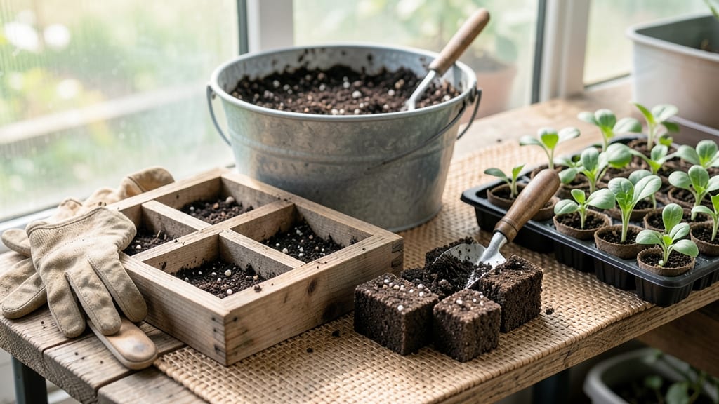 Eliot Coleman Soil Blocking: Precision Loam Mix for Square Foot Gardens