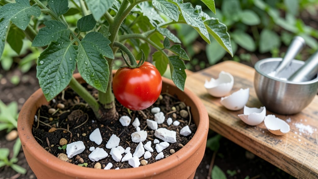Eggshells Crushed for Calcium Boost