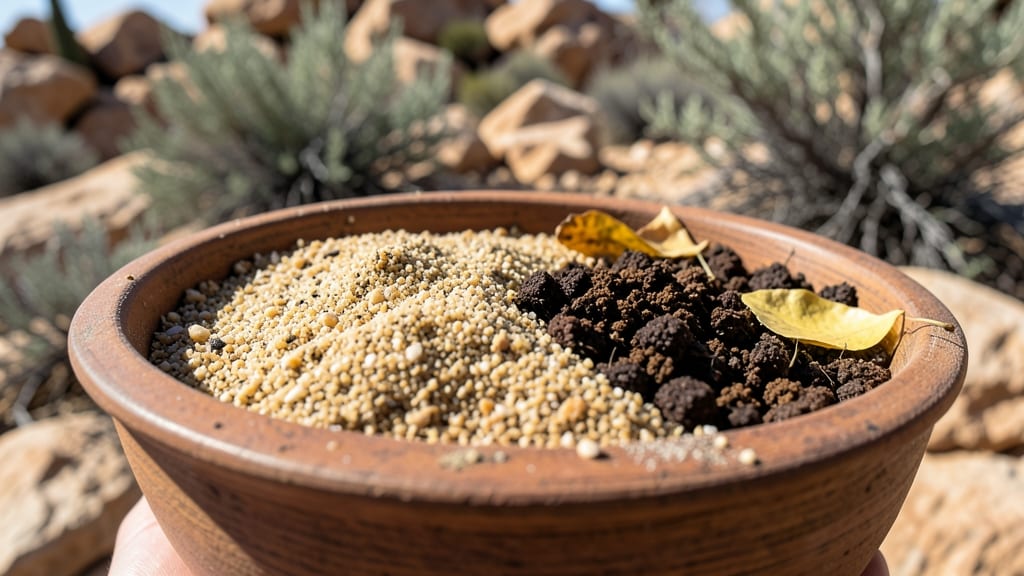 Sand and Compost Mix