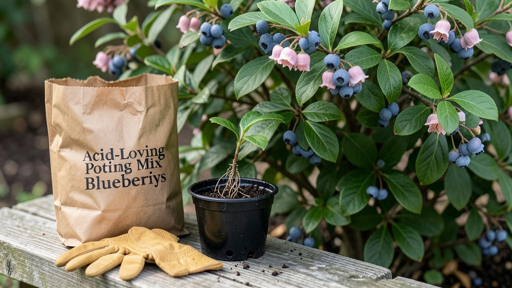 Potting Soil for Blueberry Bushes: Acidic Mix Ratios and Key Ingredients
