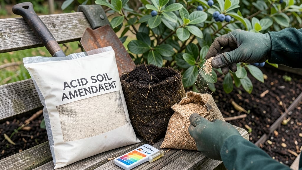 Acid Soil Amendments: Boost Blueberry Bushes’ Yield With 3 Simple Mixes