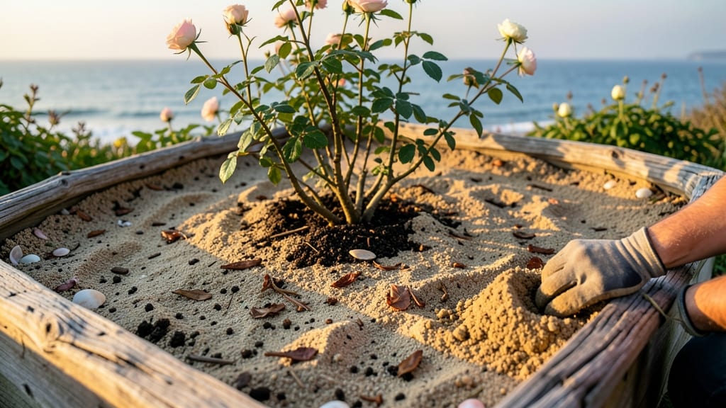 Sandy Soil with Organic Matter