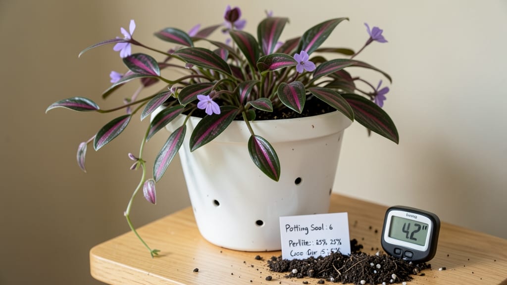 Wandering Jew Soil Type: Acidic Loam Mix for Vibrant Growth