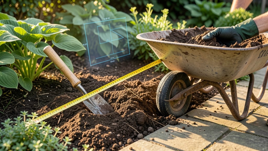 How Much Soil Needed for Garden Bed: Cubic Feet Calculator by Depth and Size