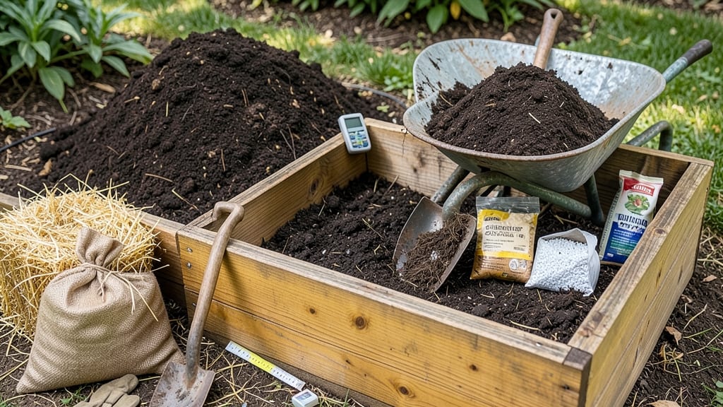 How to Make Soil for Raised Garden Beds: Loose, Nutrient-Packed Mix for Thriving Plants