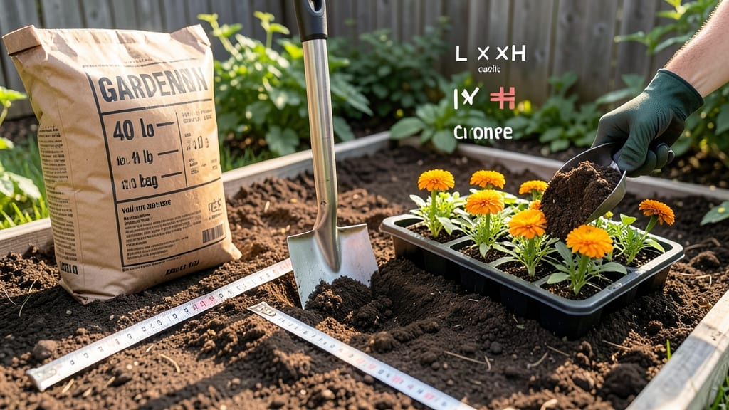 How Much Garden Soil Do I Need: Cubic Feet to Pounds Conversion Guide