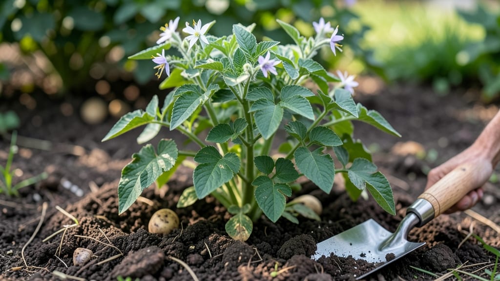 Potato Soil Mixture: Layered Loam for Root Expansion and Drainage
