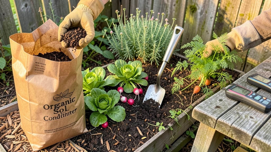 Soil Conditioner for Gardens: Revitalize Soil Health With Organic Matter Boost