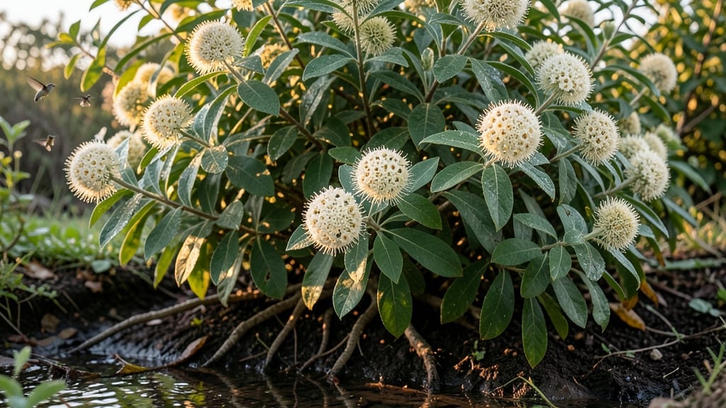 Buttonbush Creates Wildlife-Friendly Wetland Havens