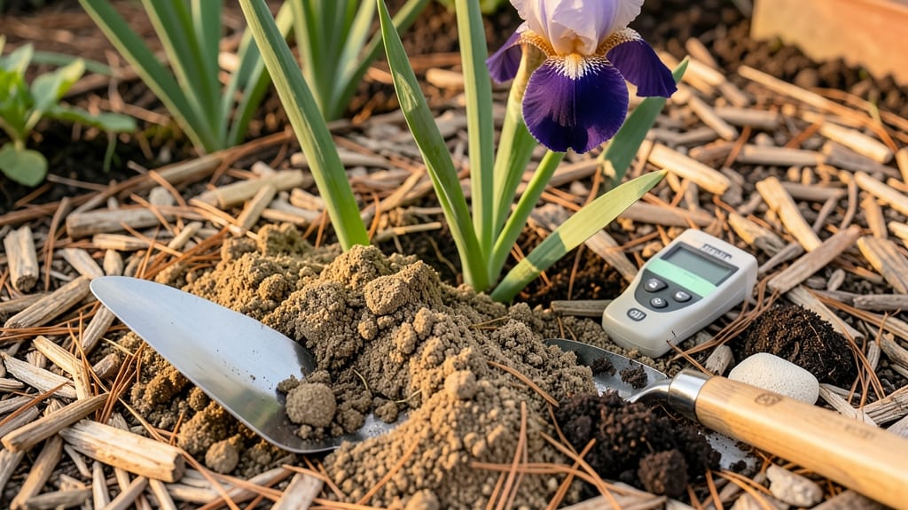 Soil for Iris: Acidic Loam Blend for Vibrant Blooms