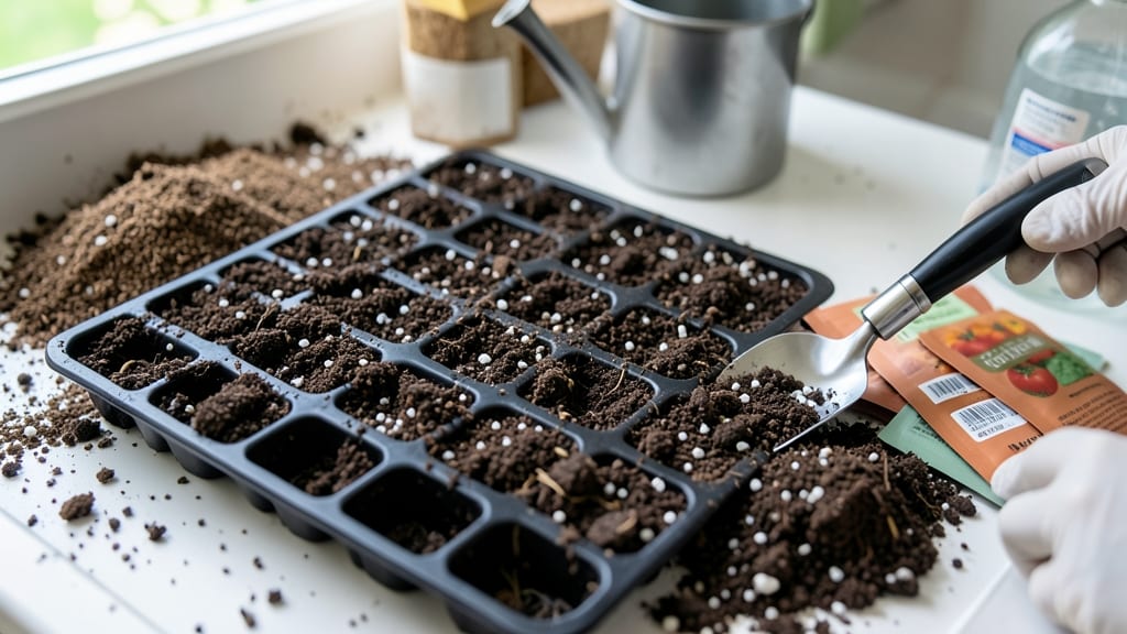 Soil Mix for Seed Starting: Fluffy, Sterile Base for Fast Germination