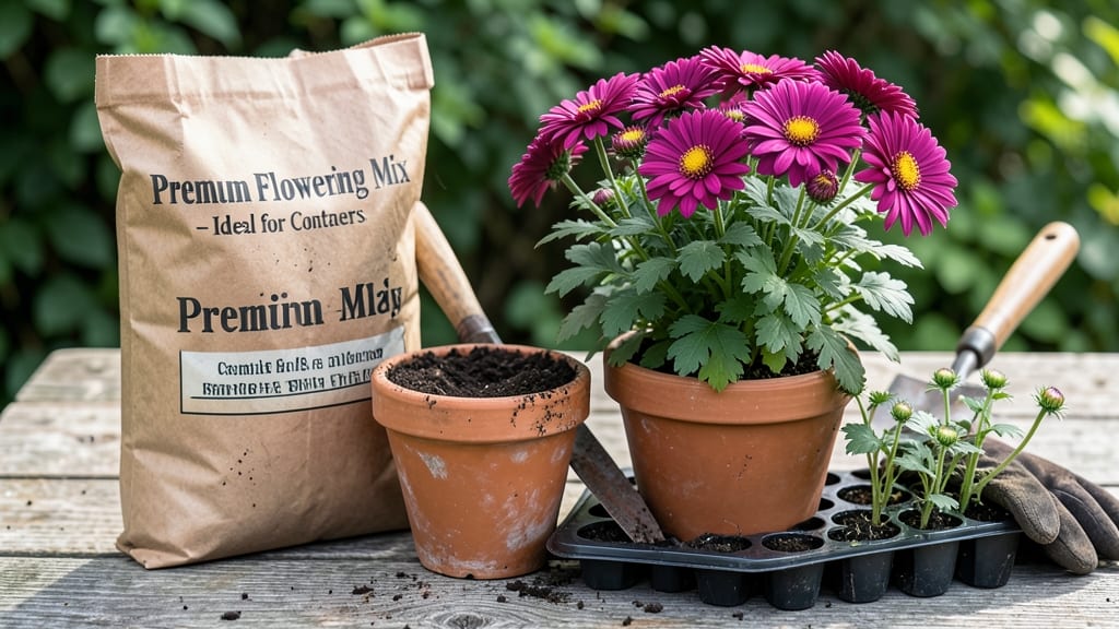 Potting Soil for Mums: Acidic Loam That Fuels Vibrant Blooms