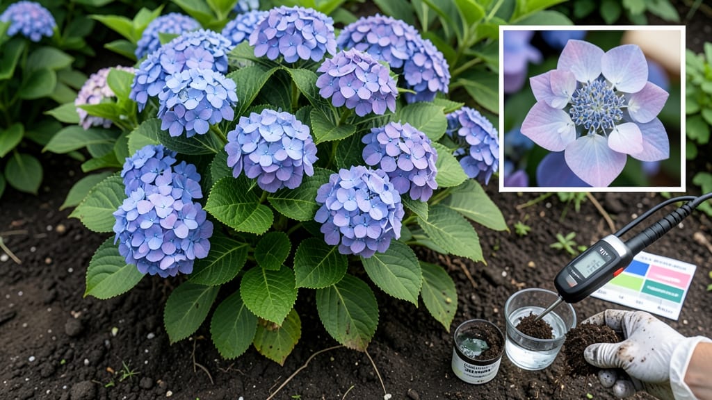 Soil pH for Hydrangeas: Blue or Pink Blooms in 30 Days