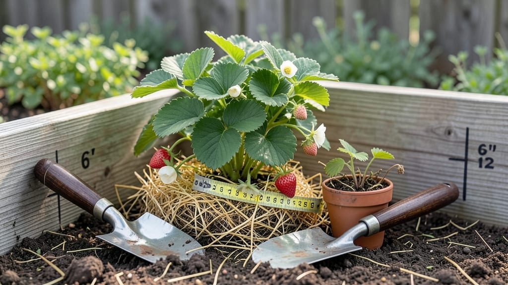 How Much Soil Do Strawberries Need: Depth Guidelines for Healthy Root Growth