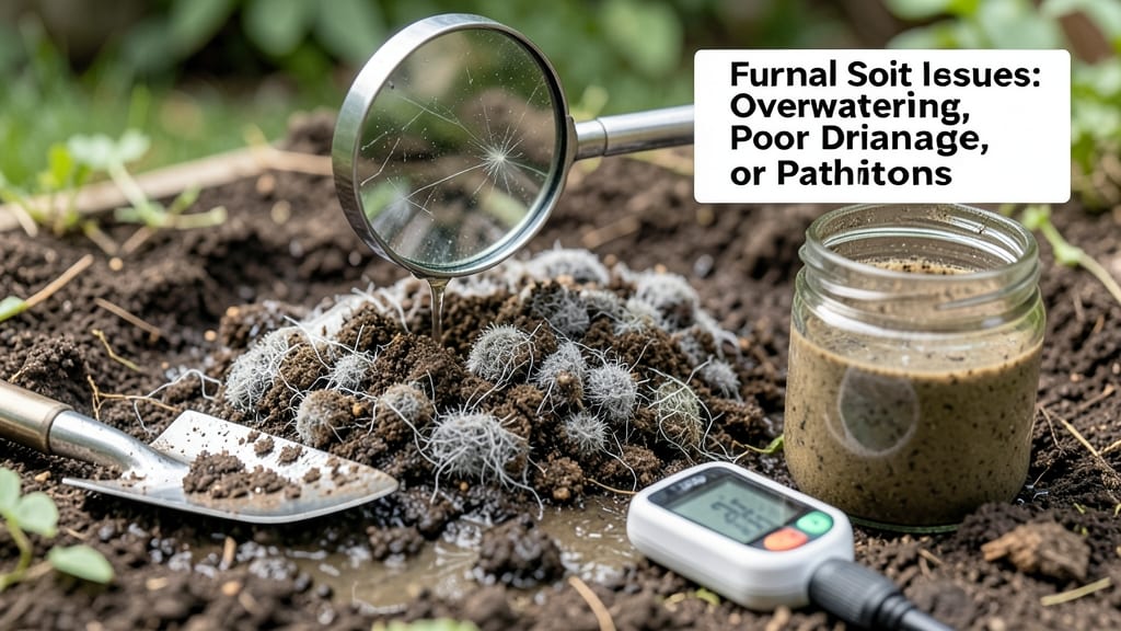 Brown Soil Fungus: Neem Oil Defense Against Root Rot