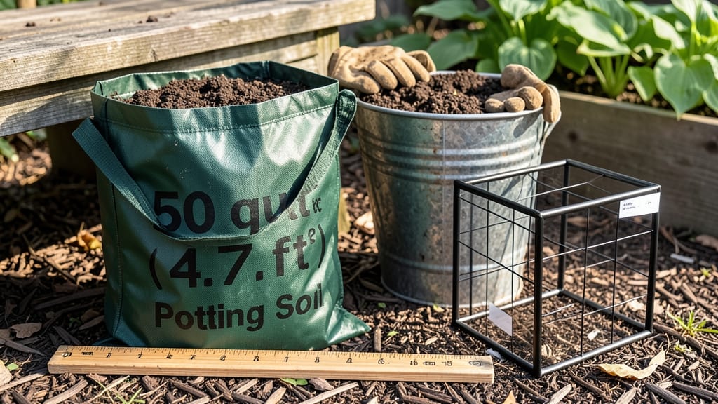50 Qt Potting Soil to Cubic Feet: Exact Conversion and Yardage Guide