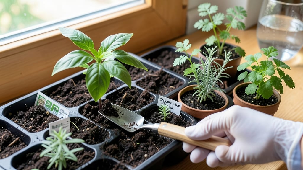 Planting Soil for Herbs: Lightweight Loam Blend for Fast Root Growth