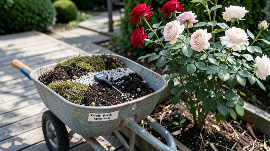 Soil Mixture For Roses: Air-Pocket Rich Loam for Thriving Blooms