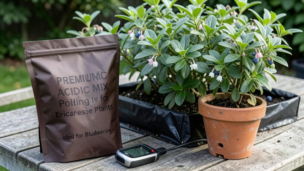 Potting Soil for Blueberries: Acid-Loving Blend That Boosts Fruit Size
