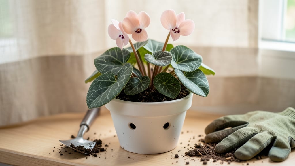 Potting Soil for Cyclamen: Lightweight Acidic Mix for Lush Blooms