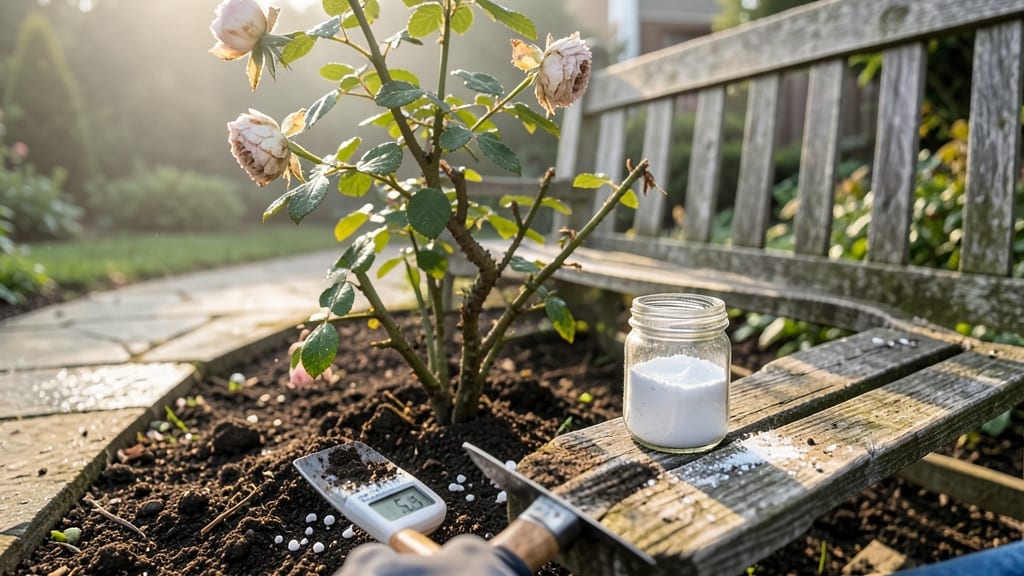 Alkaline Soil with Lime Additives