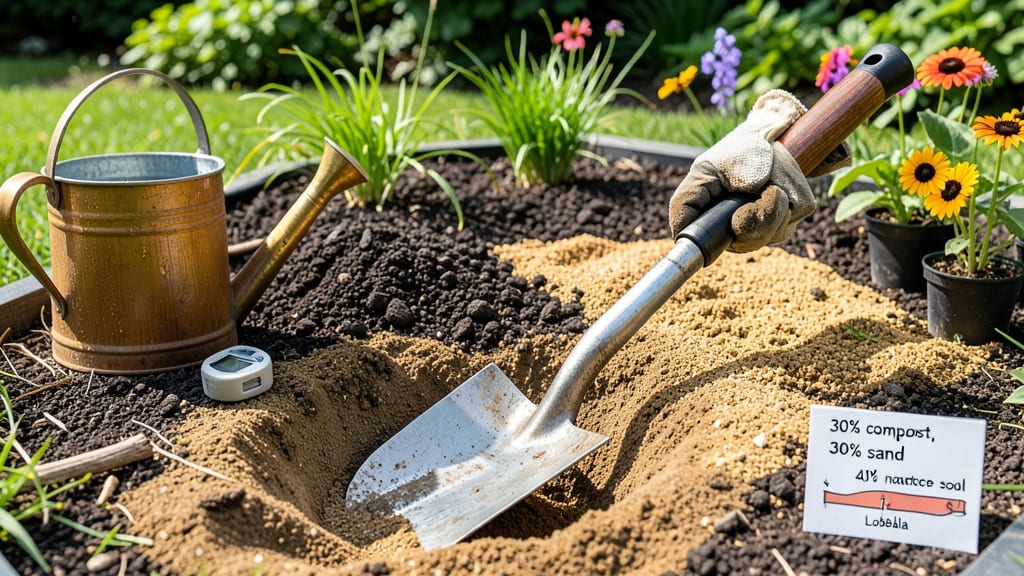 Rain Garden Soil Mix: Layered Recipe for Drainage and Root Health