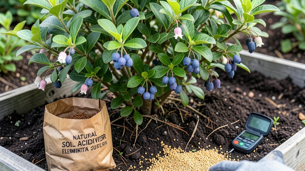 Natural Soil Acidifier: Pine Needles and Coffee Grounds Combo for Acid-Loving Plants