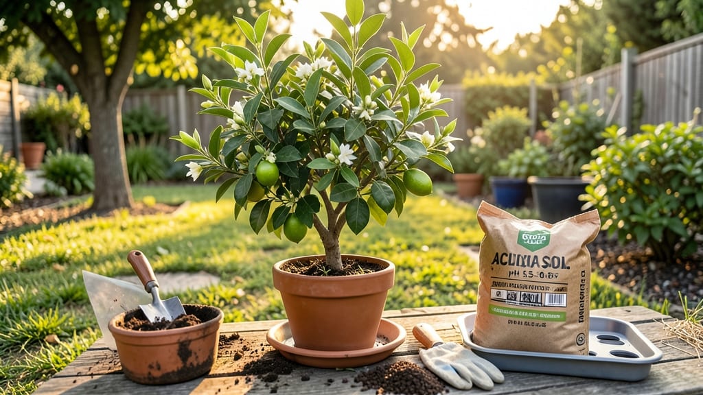 Potting Soil For Lime Tree: Acidic Loam That Mimics Florida's Native Soil