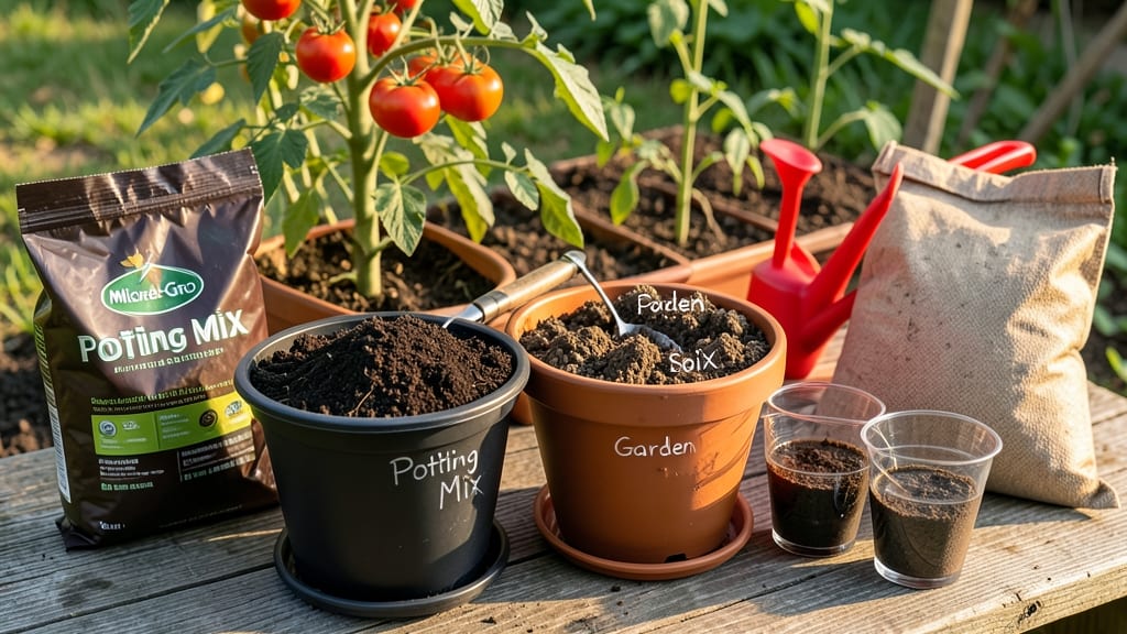 Potting Mix vs Garden Soil for Vegetables: Root-Focused Choices for Bountiful Harvests