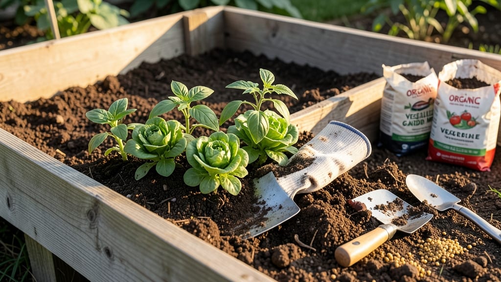 Potting Soil for Raised Garden Beds: Airy Loam for Root Expansion and Drainage