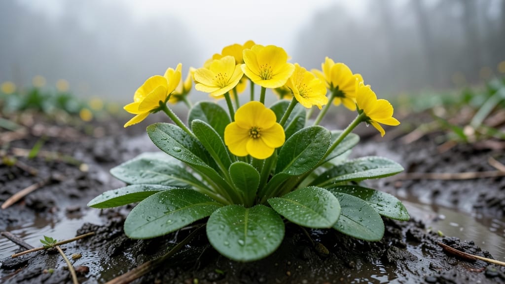 Marsh Marigold Brightens Early Spring