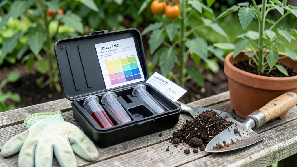 Luster Leaf 1601 Rapitest Soil Test Kit: Instant pH and Nutrient Readings in Minutes