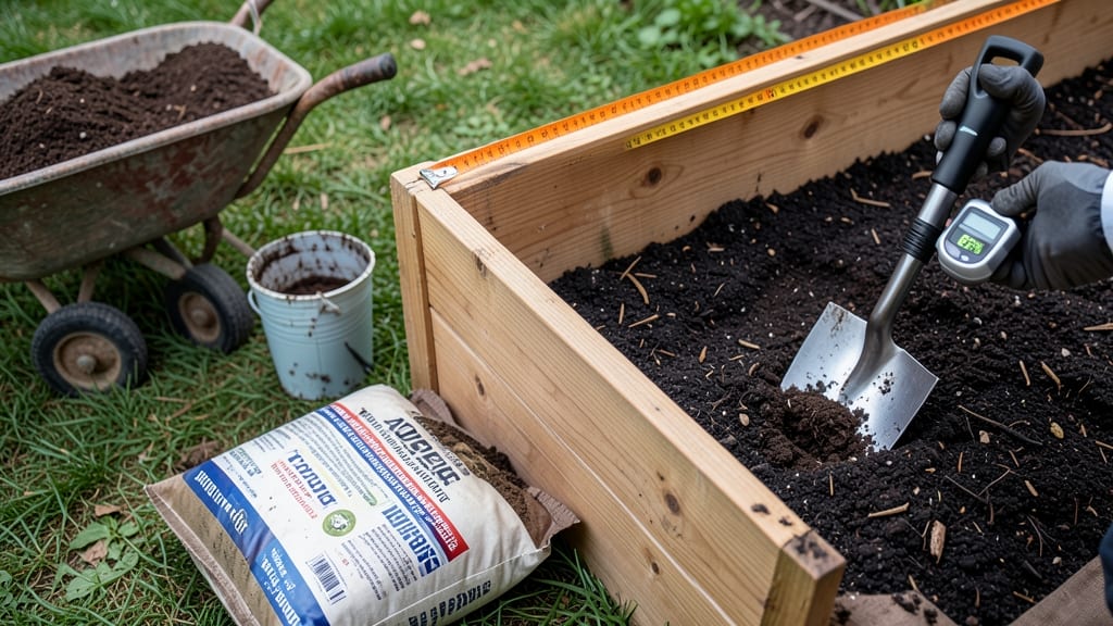 How Much Soil to Fill a Raised Bed: Cubic Feet Calculator by Depth and Plant Type