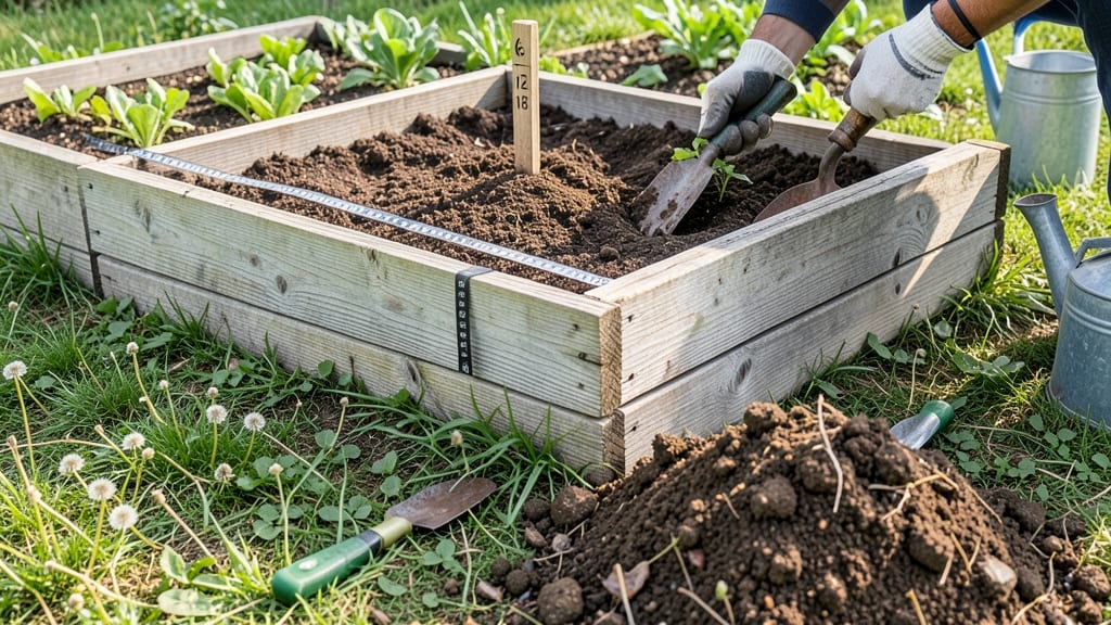 How Much Soil Needed for Raised Bed: Cubic Feet Calculator by Depth and Size